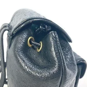 AAUTHENTICITY GUARANTEED VERSACE Sunburst Backpack Leather Black Versace | Bags | Aauthenticity Guaranteed Versace Sunburst  main image 3